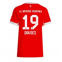 Bayern Munich Alphonso Davies #19 Domáci Ženy futbalový dres 2025-26 Krátky Rukáv